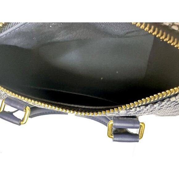 BRAND NEW Louis Vuitton Speedy Bandouliere 20 - Monoglam Blue - Picture 3 of 10